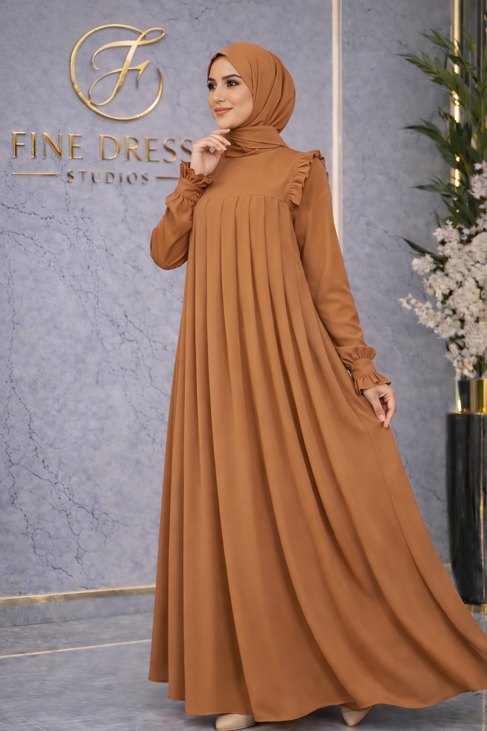 brown